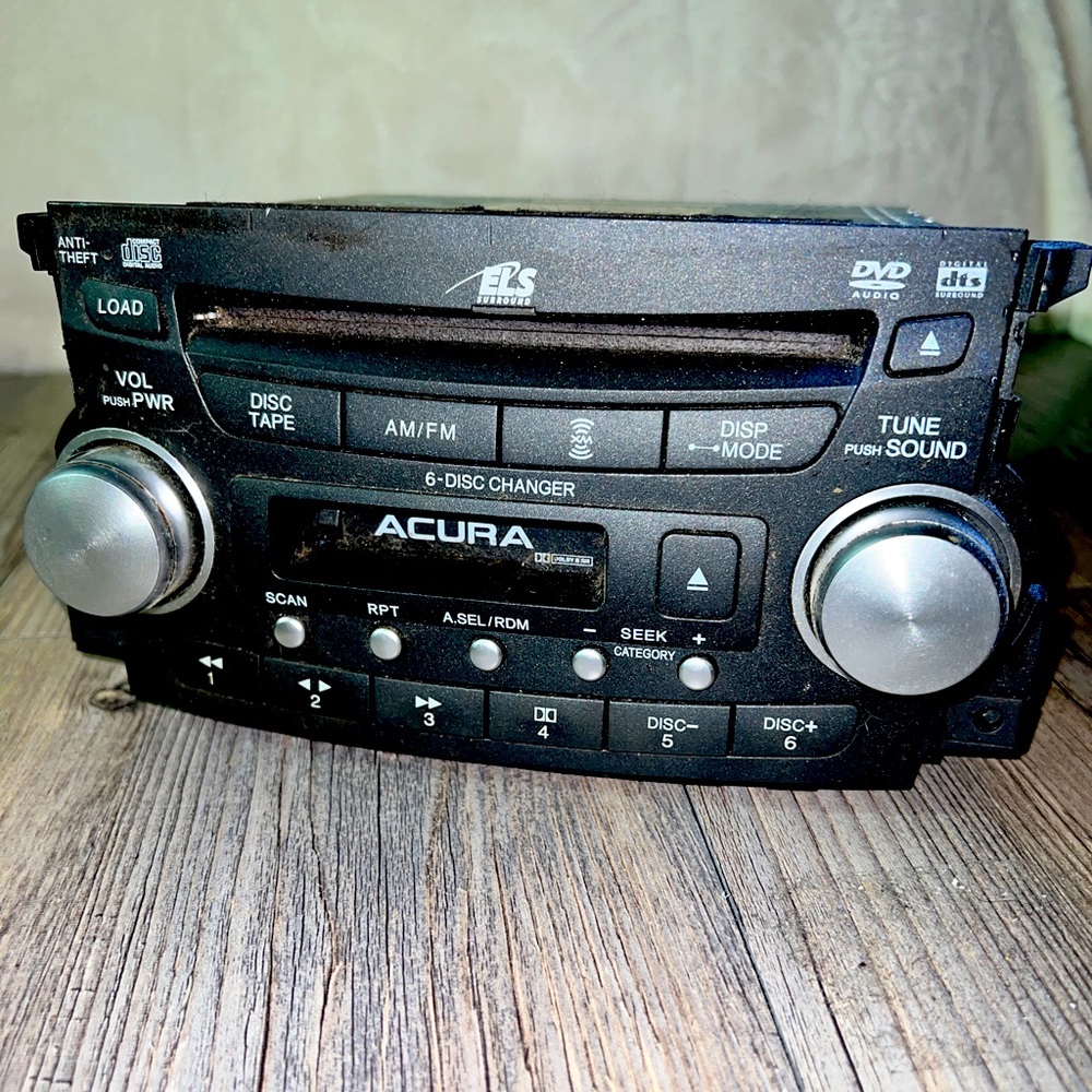 2004-2006 Acura TL AM FM CD XM Player Radio Receiver 39100-SEP-A000 OEM Works!